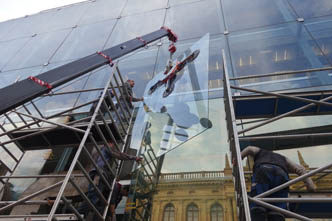 National Theater – large format windows replacement