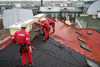 Koruna Palace roof reconstruction, Václavské nám.1